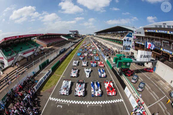 Essais pour les 24 heures du Mans sur le Circuit des 24 heures. Le Mans, le 1er juin 2014.