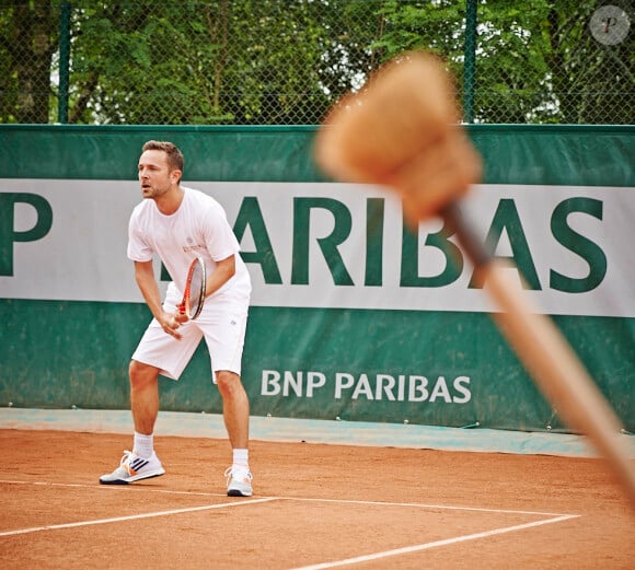 Thomas Boissy lors du Trophée des Personnalités le 3 juin 2014 en marge de Roland-Garros à Paris. 