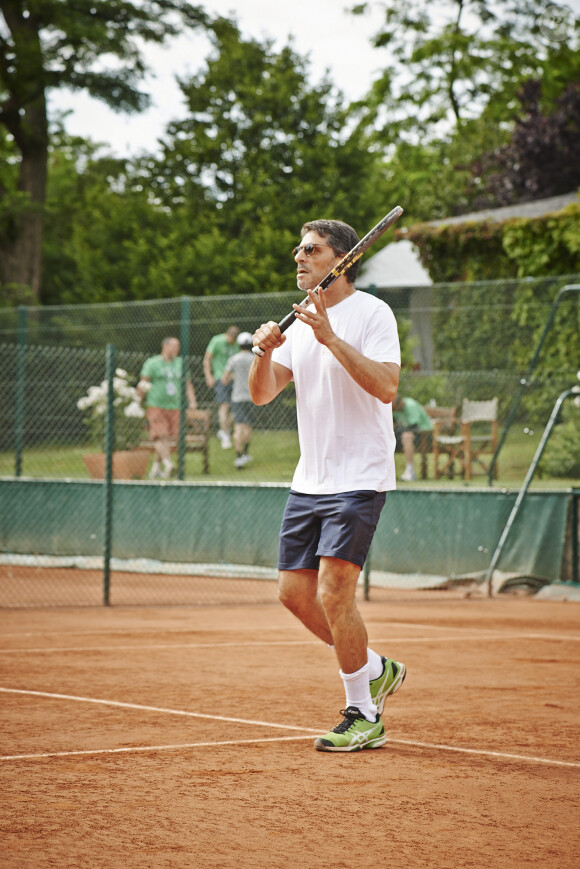 Pascal Elbé lors du Trophée des Personnalités le 3 juin 2014 en marge de Roland-Garros à Paris.