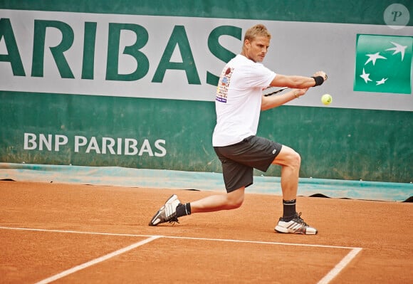 Arnaud Lemaire lors du Trophée des Personnalités le 3 juin 2014 en marge de Roland-Garros à Paris. 