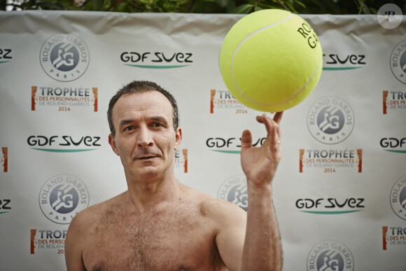 Pascal Sellem lors du Trophée des Personnalités le 3 juin 2014 en marge de Roland-Garros à Paris. 