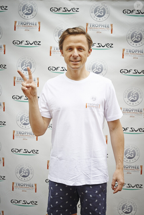 Martin Solveig lors du Trophée des Personnalités le 3 juin 2014 en marge de Roland-Garros à Paris. 