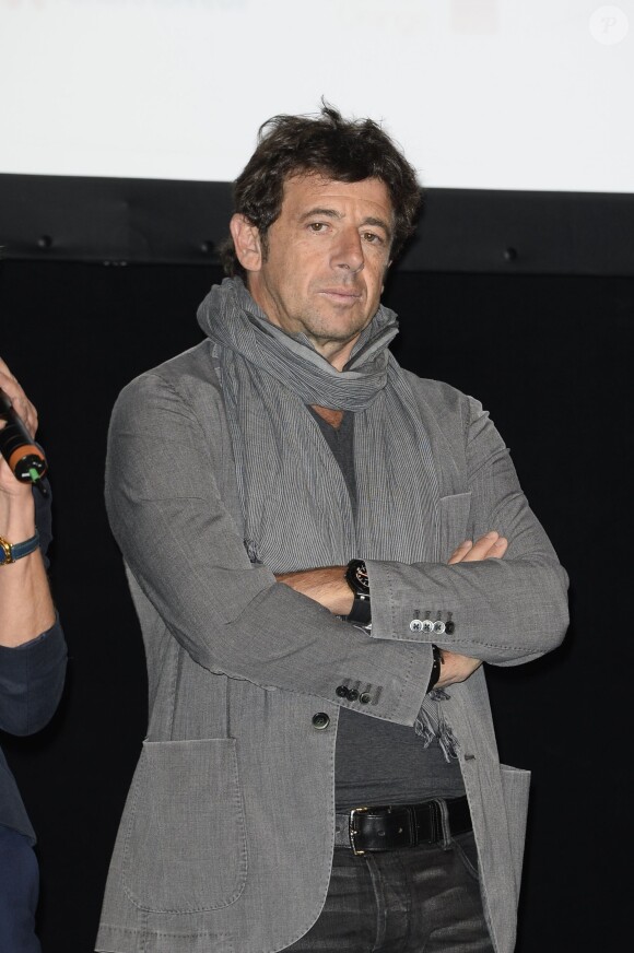 Patrick Bruel - Cérémonie de remise de prix des "Défis Scolaires" de la Fondation Maud Fontenoy à l'occasion de la Journée mondiale de l'environnement au Théâtre de l'Odéon à Paris le 5 juin 2014.