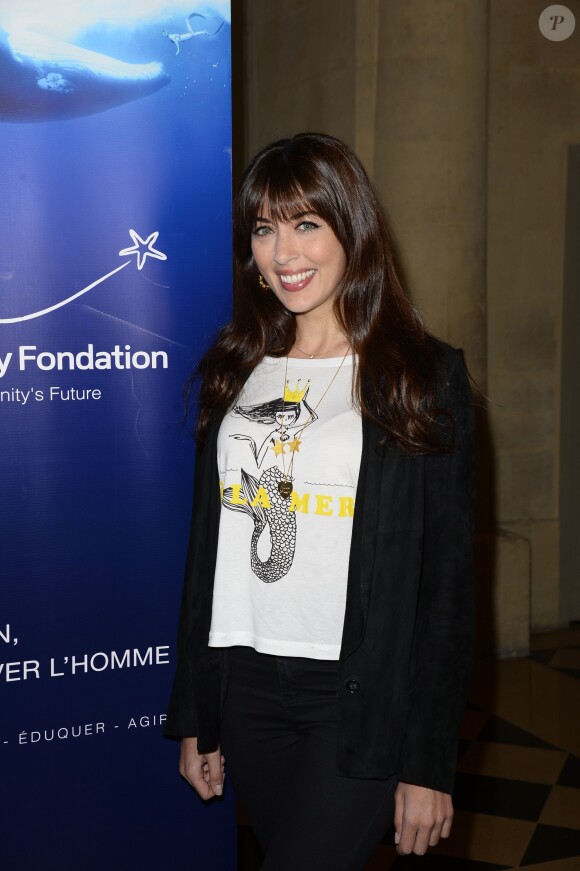 Nolwenn Leroy - Cérémonie de remise de prix des "Défis Scolaires" de la Fondation Maud Fontenoy à l'occasion de la Journée mondiale de l'environnement au Théâtre de l'Odéon à Paris le 5 juin 2014.