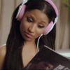 Nicki Minaj dans la publicité The Game before the Game de Beats by Dre.