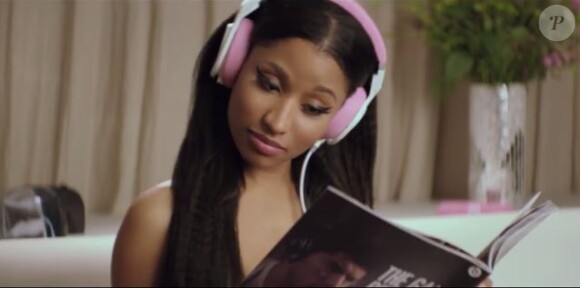Nicki Minaj dans la publicité The Game before the Game de Beats by Dre.