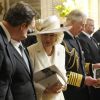 Le prince Charles et le duchesse Camilla ont assisté à une cérémonie à la mémoire des soldats britanniques en la cathédrale de Bayeux en Normandie le 6 juin 2014.