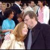 Michael Moore et sa femme Kathleen Glynn à Cannes 2004.