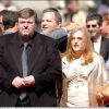 Michael Moore et Kathleen Glynn à Cannes le 16 mai 2004.