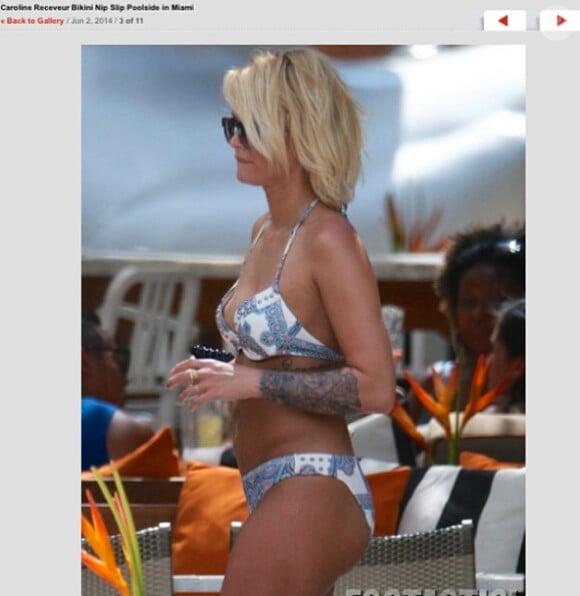 Caroline Receveur flattée d'être poursuivie par les paparazzi durant ses vacances à Miami