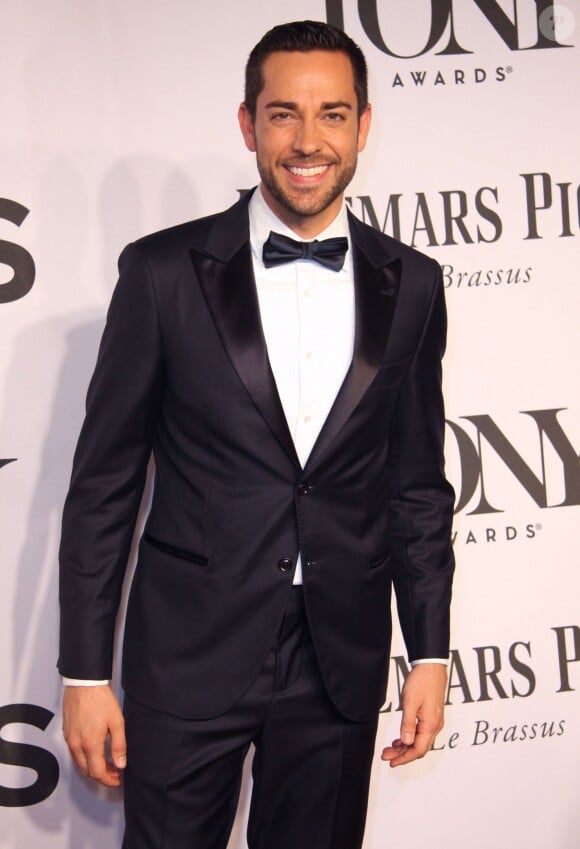 Zachary Levi à la 68e cérémonie des "Tony Awards" à New York, le 8 juin 2014.