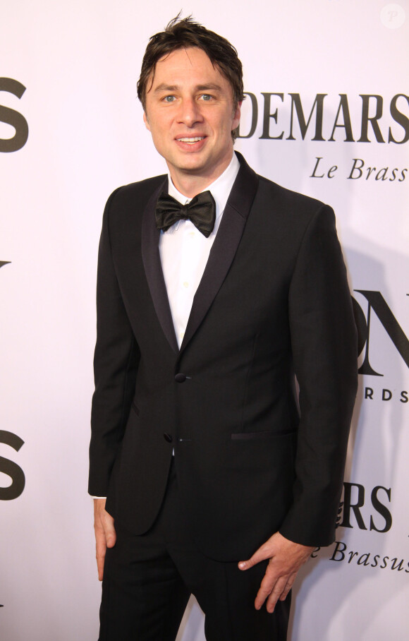Zach Braff à la 68e cérémonie des "Tony Awards" à New York, le 8 juin 2014.