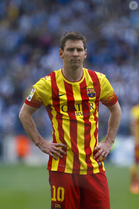 Lionel Messi à Barcelone le 29 mars 2014