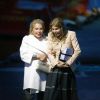 Exclusif - Eva O'Neill et sa fille Natascha Abensperg und Traun arrivent le 7 juin 2014 pour une soirée à bord du M/S Victorina III à la veille du baptême de la princesse Leonore à Stockholm en Suède le 7 juin 2014.