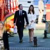 Exclusif - La princesse Madeleine de Suède et son mari Chris O'Neill arrivent le 7 juin 2014 pour une soirée à bord du M/S Victorina III à la veille du baptême de la princesse Leonore à Stockholm en Suède le 7 juin 2014.
