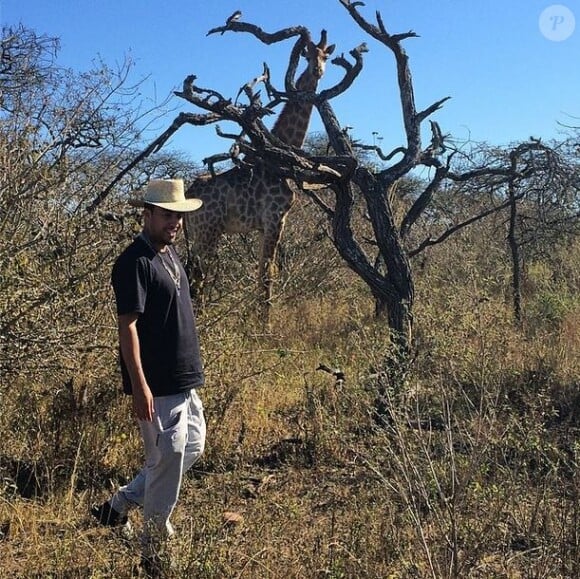 French Montana en plein safari en Afrique du Sud.