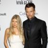 Fergie Duhamel et Josh Duhamel sur le tapis rouge de l'"amfAR Inspiration Gala" au Plaza Hotel de New York, le 10 juin 2014.