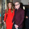 Jennifer Lopez et Casper à New York, le 24 juillet 2012.