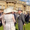 Le prince Philip, duc d'Edimbourg, à la garden party organisée le 10 juin 2014, jour de ses 93 ans, à Buckingham Palace