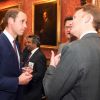 Le prince William, le prince Andrew et le duc d'Edimbourg prenaient part avec la reine Elizabeth II, le 9 juin 2014 à Buckingham, à une réception mettant à l'honneur la technologie britannique.