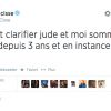 Djibril Cissé revient sur sa relation avec Jude sur Twitter le 30 mai 2014. 