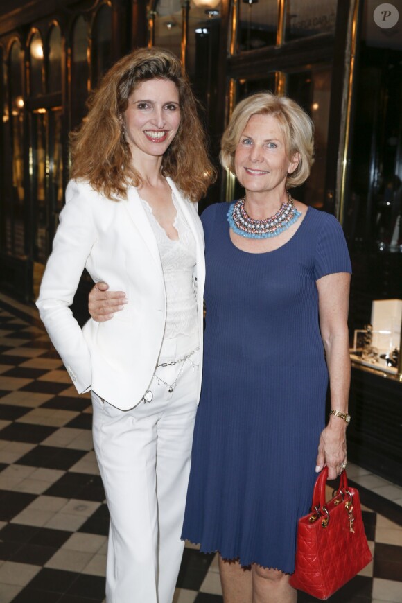 Exclusif - Florine Asch - Vernissage de l'exposition photographique "Danse" de Eugénia Grandchamp des Raux à la galerie du Passage chez Pierre Passebon à Paris le 10 juin 2014.