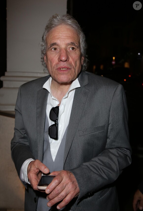 Abel Ferrara, le réalisateur à Cannes, le 17 mai 2014, après la projection de "Welcome to New York".