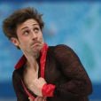  Brian Joubert lors des &eacute;preuves de patinage artistique libre aux Jeux Olympiques d'hiver de Sotchi, en f&eacute;vrier 2014 