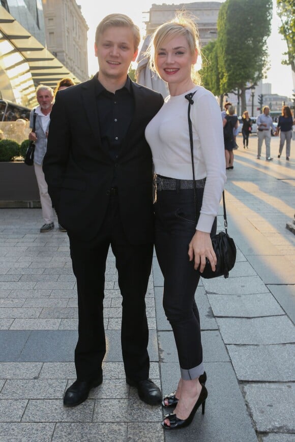 Exclusif - Martin Loizillon, Julie Judd - Avant-première du film "Fever" lors du 3e Champs-Elysées Film Festival à Paris, le 13 juin 2014.