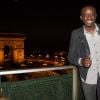 Exclusif - Ahmed Sylla (humoriste révélé par l'émission "On n'demande qu'à en rire") - Les acteurs et les invités du film "A toute épreuve" sur la terrasse du Publicis lors du 3e Champs-Elysées Film Festival à Paris, le 13 juin 2014.