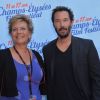 Sophie Dulac (présidente du festival) et Keanu Reeves - Avant-première du film "Man Of Tai Chi" de Keanu Reeves lors du 3e Champs-Elysées Film Festival à Paris, le 14 juin 2014.