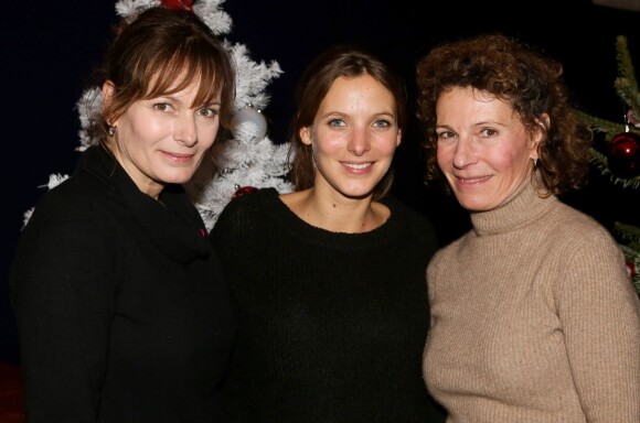 Cécilia Hornus, Elodie Varlet, Sylvie Flepp - Les people sont réunis pour la journée de l'association ELA pour fêter Noël à Disneyland Paris, le 30 novembre 2013.