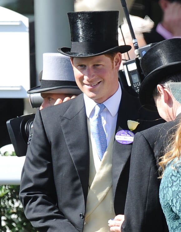 Le prince Harry sur son 31 au premier jour du Royal Ascot, le 17 juin 2014