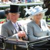 Le prince Charles et Camilla Parker Bowles au premier jour du Royal Ascot, le 17 juin 2014