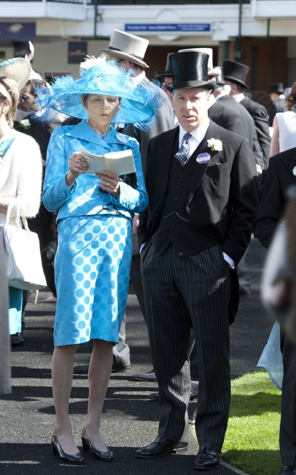 Le vicomte Linley au premier jour du Royal Ascot, le 17 juin 2014