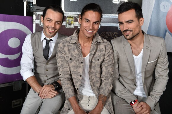 The Latin Lovers au concert M6 Music Live, à Issy-les-Moulineaux, le 14 juin 2014.