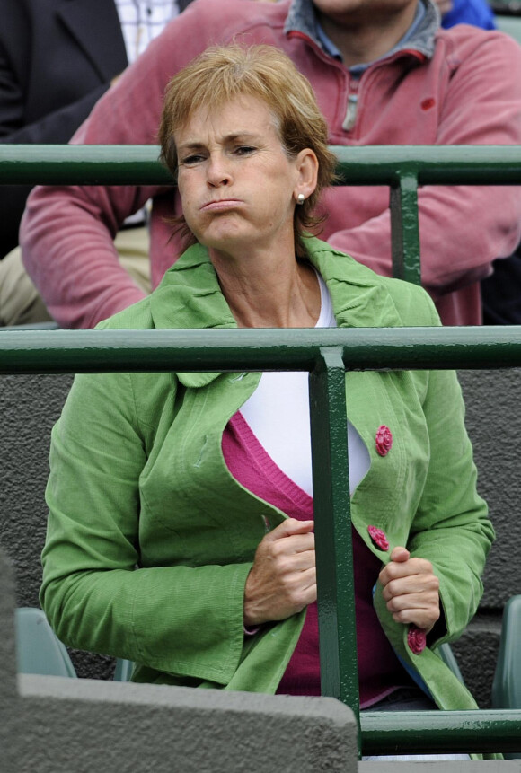 Judy Murray, lors de l'édition 2011 de Wimbledon le 22 juin 2011 à Londres