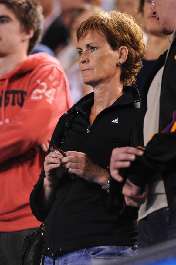 Judy Murray, lors de l'Open d'Australie le 28 janvier 2010 à Melbourne