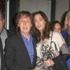 Paul McCartney célébrait son 72e anniversaire, entouré de son épouse Nancy Shevell,  Barbara Bach, Marjorie Bach, Joe Walsh et Glenn Frey du groupe Eagles et Olivia Harrison au très privée Ivy Club de Londres, le 17 juin 2014