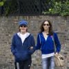 Paul McCartney avec sa femme Nancy Shevell dans les rues de Londres le jour de ses 72 ans, le18 juin 2014