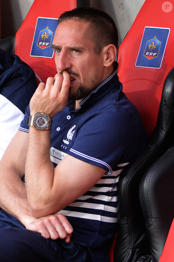 Franck Ribery à l'Allianz Riviera Stadium de Nice le 1er juin 2014