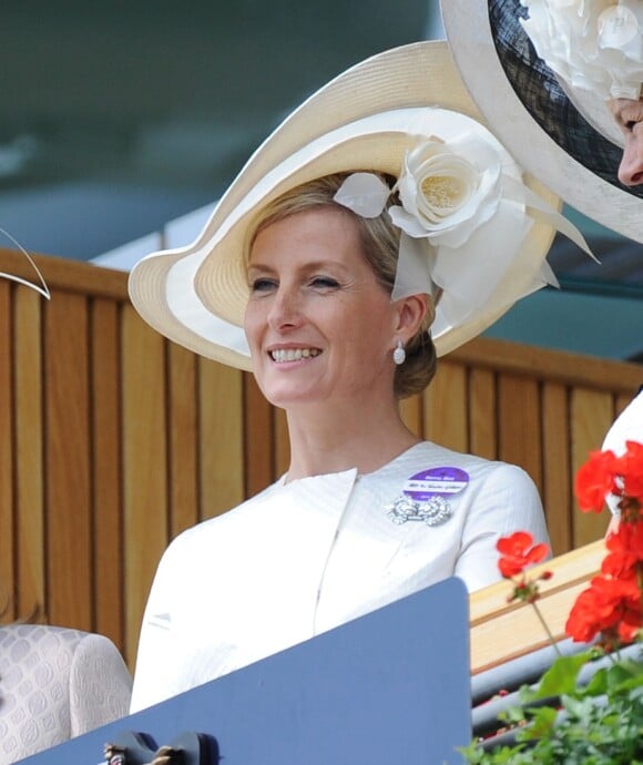 La comtesse Sophie de Wessex - La famille royale d'Angleterre au 2e jour de la course hippique "Royal Ascot" à Ascot dans le Berkshire. Le 18 juin 2014