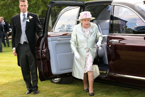 La reine Elisabeth II au 2e jour de la course hippique "Royal Ascot", le 18 juin 2014.