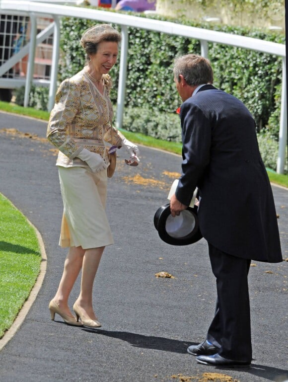 La princesse Anne d'Angleterre - 2e jour des courses Royal Ascot le 18 juin 2014