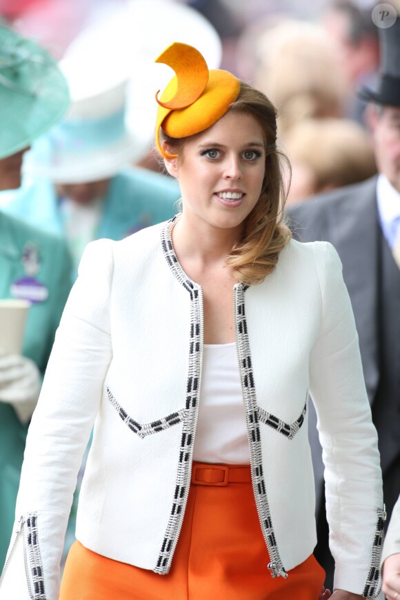 La princesse Beatrice d'York - 3e jour des courses Royal Ascot à Berkshire, le 19 juin 2014