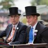 Le prince Andrew et le prince Harry d'Angleterre - 3e jour des courses Royal Ascot à Berkshire, le 19 juin 2014
