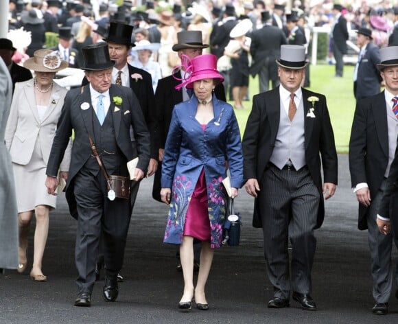 La princesse Anne d'Angleterre - 3e jour des courses Royal Ascot à Berkshire, le 19 juin 2014