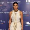 Kim Kardashian, invitée star de la soirée du MailOnline à Cannes, le 18 juin 2014.