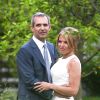 Mariage de Katie Couric et John Molner au Topping Rose Garden de New York, le 21 juin 2014.