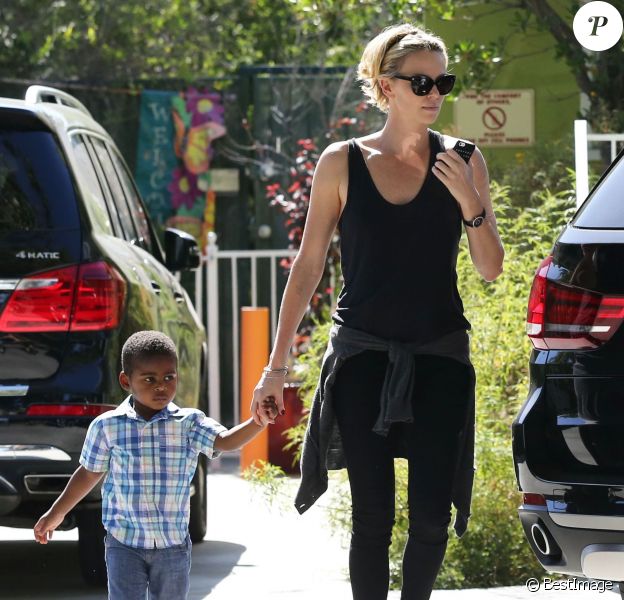 Charlize Theron Et Jackson 2 Ans Mon Fils L Amour De Ma Vie Purepeople